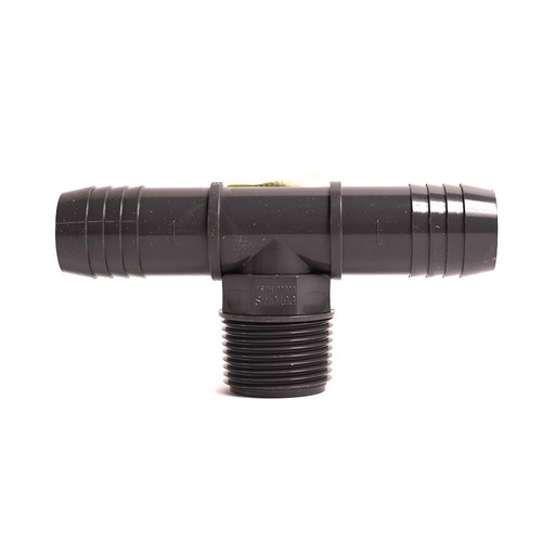 1/2" x 1/2" Poly Insert Combination Tee