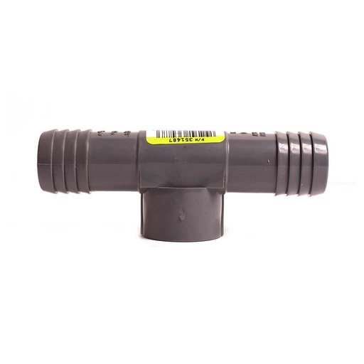1-1/2" x 1-1/2" Poly Insert Combination Tee