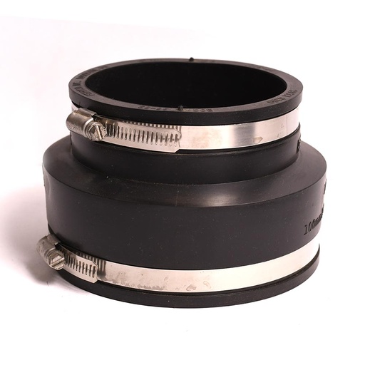 P1006 4" Concrete to 4" Cast Iron or Plastic Flexible Repair Transition Coupling