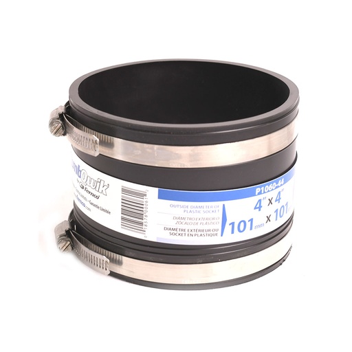 P1060-44  4" Socket to 4" Socket Flexible Repair Coupling