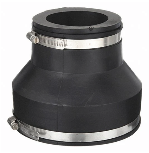 P1056-64 6" Cast Iron or Plastic to 4" Cast Iron or Plastic Flexible Repair Reducer Coupling