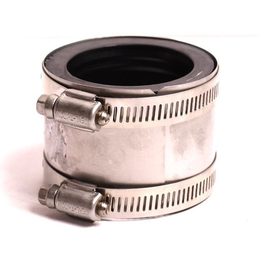 P3001-22 2" Cast Iron, Plastic or Steel to 2" Copper - Shielded No-Hub Coupling