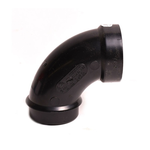 92452 2" ABS 1/4 Bend Street Elbow