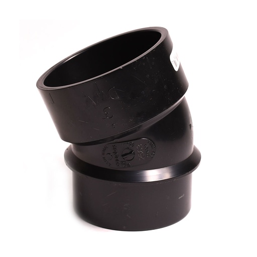 92563 3" ABS 1/16 Bend Street Elbow (6792560)