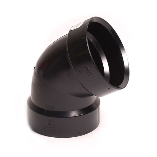 92602 2" ABS 1/6 Bend Elbow