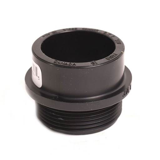 92879 1-1/2" X 1-1/4" ABS Male Fitting Adapter