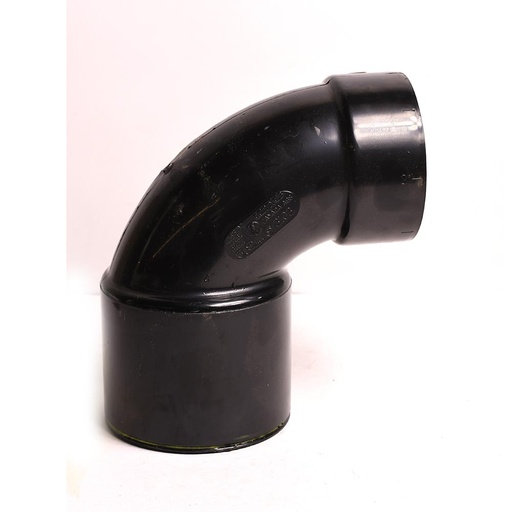 93103A 3" X 4" ABS 90 Deg Reducing Closet Bend with Cap