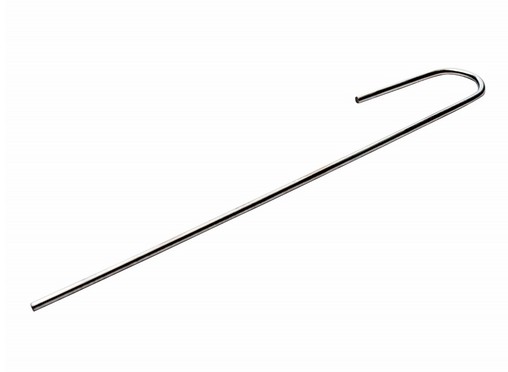 FSJ5 5" Galvanized Steel Wire "J" Stakes for 1/4" Tubing 