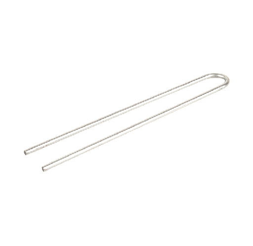 FSU6 6" Galvanized Wire "U" Stakes for 1/4" & 1/2" Drip Tubing (10-Pack)