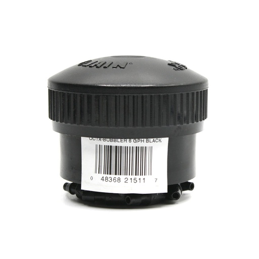 OCTA-BUBBLER 6 GPH BLACK
