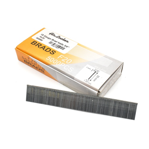 3/4 Inch 18 Gauge Brads - (4,500/Pack)
