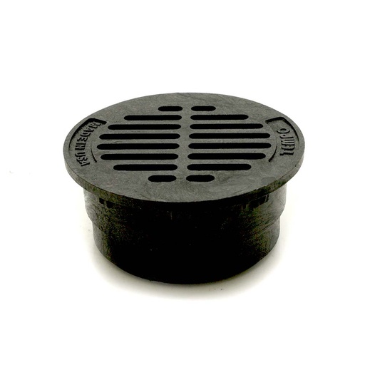 G3RFB 3" ROUND S&D GRATE BLACK