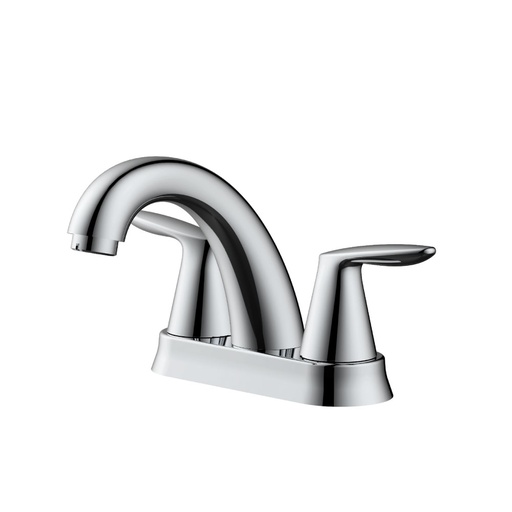 4 in. Centerset 2-Handle Bathroom Faucet – Brilliant Chrome