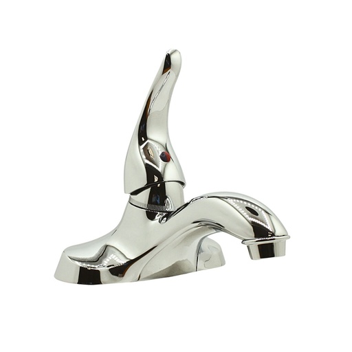 4 in. Centerset Single Handle Bathroom Faucet – Brilliant Chrome