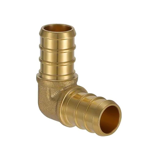 3/4" x 1/2" Brass Reducing Elbow Lead Free F1807 - (PEX B)