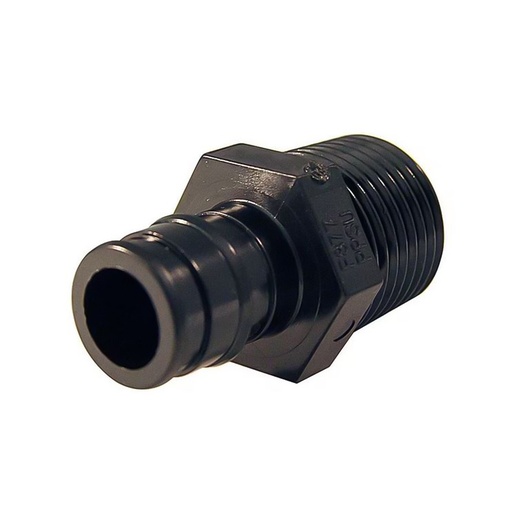 1/2" x 1/2" PPSU Adapter MPT x F1960 - (PEX A)