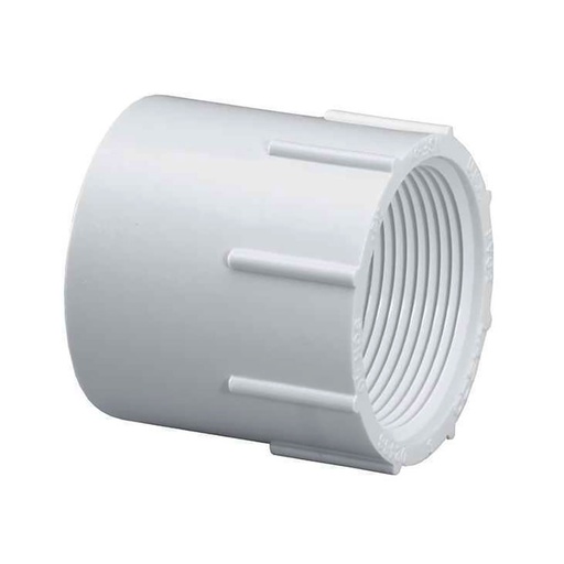 2" Slip x Female Thread PVC Adapter SCH40