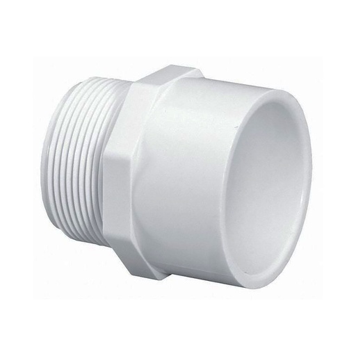 4" Male Thread x Slip PVC Adapter SCH40