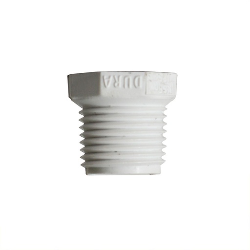 1/2" x 1/8" Threaded x Threaded PVC Bushing SCH40