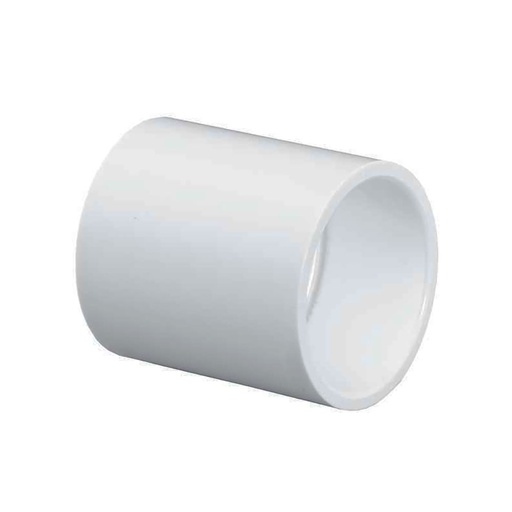 1/2" Slip x Slip PVC Coupling SCH40