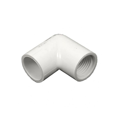 1" Slip x Threaded PVC 90 Degree Elbow SCH40