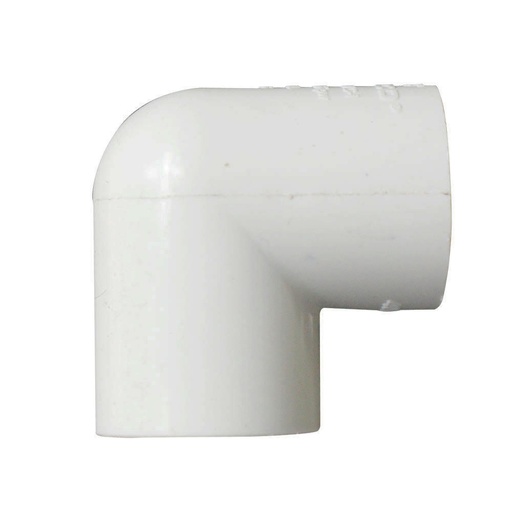 1" x 3/4" Slip x Threaded PVC 90 Degree Elbow SCH40