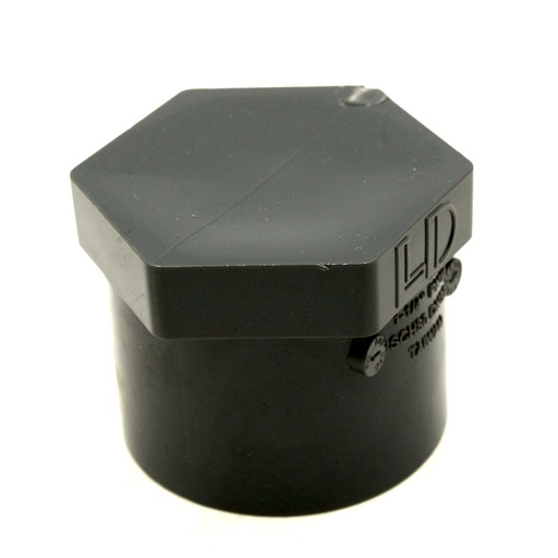 1-1/4" Threaded PVC Cap SCH80