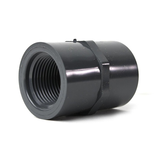 1" Threaded x Threaded PVC Coupling SCH80