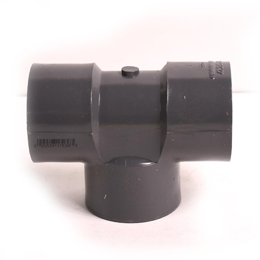 1-1/4" Threaded x Threaded x Threaded PVC Tee SCH80