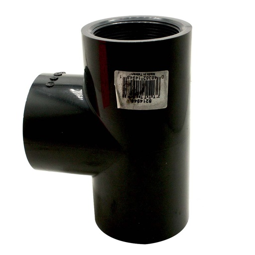 2" Threaded x Threaded x Threaded PVC Tee SCH80