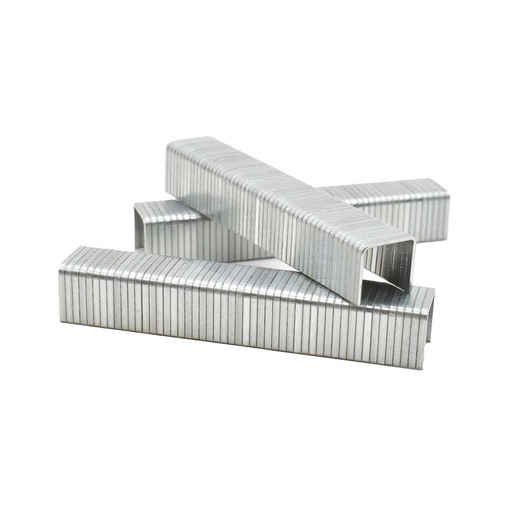 T50 3/8-Inch Leg Length x 3/8-Inch Crown Galvanized Fine Wire Steel Staples (1,000-Pack)
