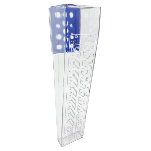 Heavy-Duty Mountable Outdoor Rain Gauge - 6-Inch