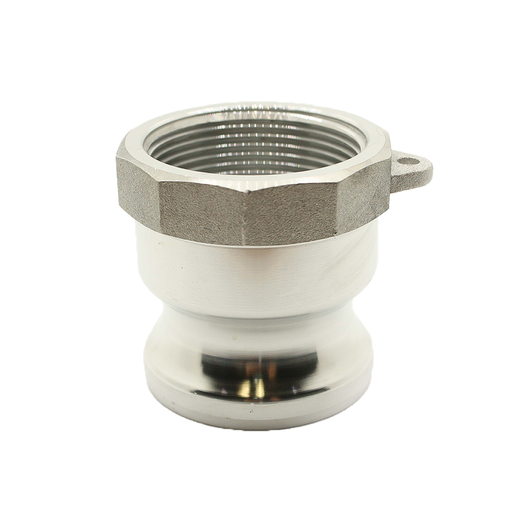 4" Male Camlock Coupler x 4" Female NPT Aluminum Fitting - Style A