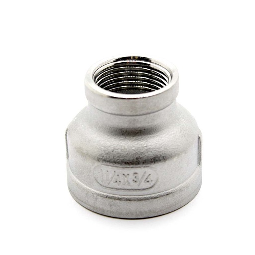 2 X 1/1/2 Red Coupling Stainless Steel - Bulk