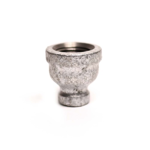1/2" x 1/8" Galvanized Steel Reducer Coupling