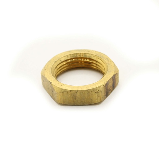 3/8" Brass Locknut