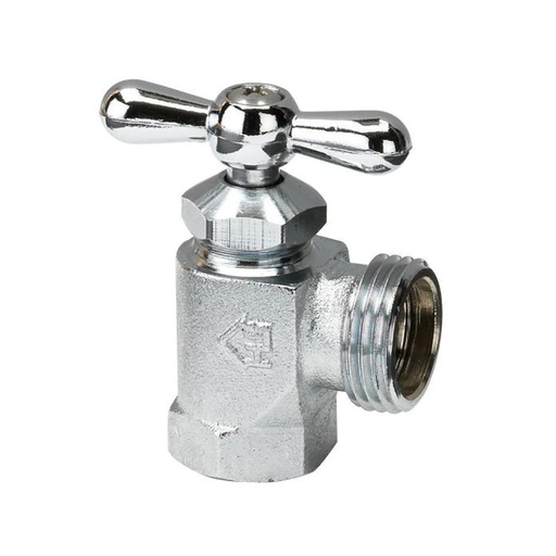1/2" FIP x 3/4" Male GHT Front Handle Washing Machine Valve