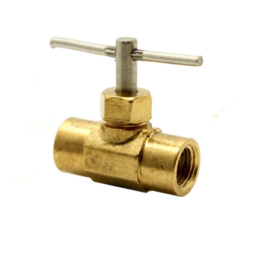 130P 1/4" FIP X 1/4" FIP Straight Needle Valve