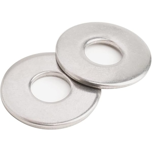 Aftermarket Stainless Steel #304 Washer – ID =17/32 in, OD = 1 5/64 in,  Thickness 5/64 in – 10 Pack