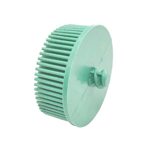Bristle Disc, Grade 50, Diameter 2" - Green Color