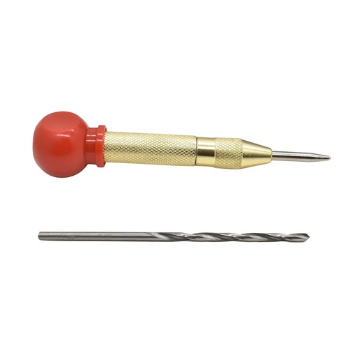 Air Punch with Drill Bit 1/8" Diameter - 4 Inch Long