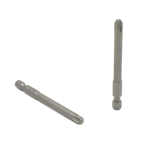 25 Bulk - 3# Phillips Head Power Screwdriver Bits - 3 Inch Long - 6mm Dia