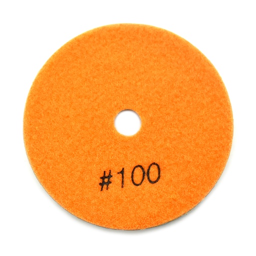 4" Dry Concrete Polishing  DHEX Pad, 6mm - 100 Grit
