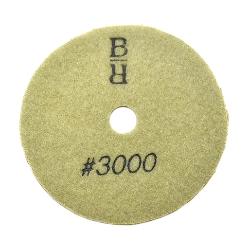 4" Dry Concrete Polishing  DHEX Pad, 6mm - 3000 Grit
