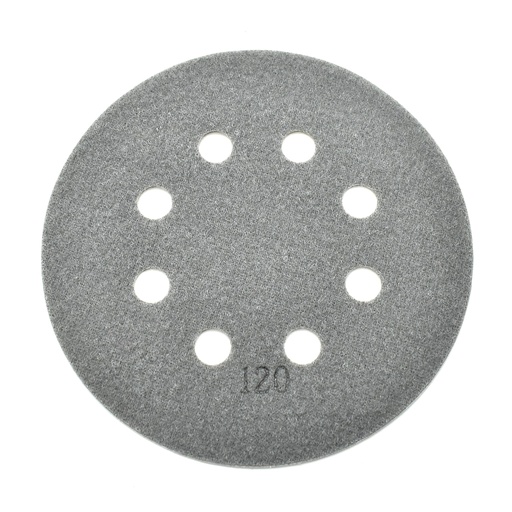 6" Thin Electroplated Dry Pad for Orbital Sanders, 120 Grit