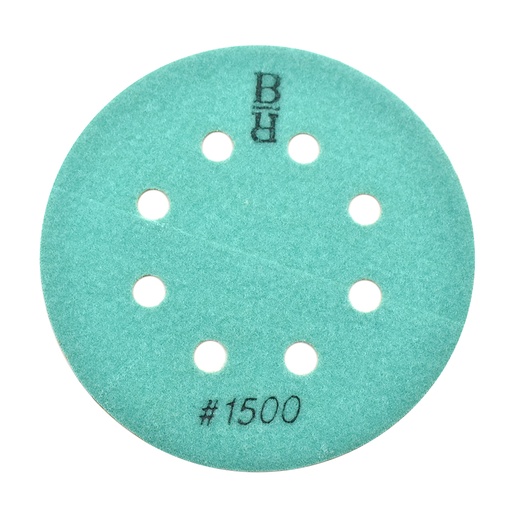 6" Thin Dry Pad for Orbital Sanders, 1500 Grit
