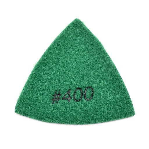 Diamond Triangular Dry Pad, 400 Grit
