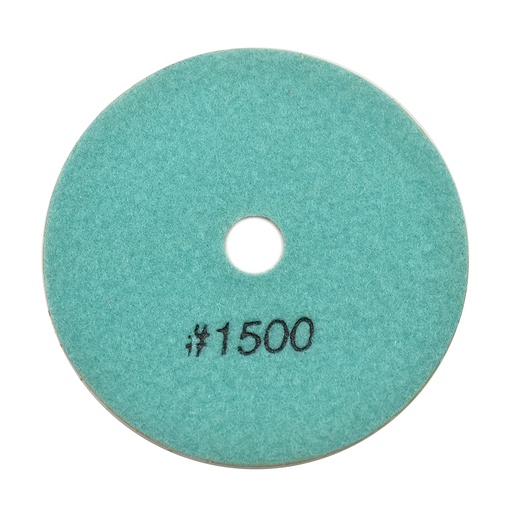 Premium Wet Polishing Pad, 5" 1500 Grit - 6mm
