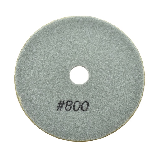 Premium Wet Polishing Pad, 5" 800 Grit - 6mm
