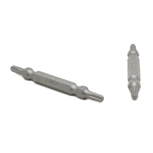 10 Display Pack - T20 Torx Double End Screwdriver Bits - 1.5" Long